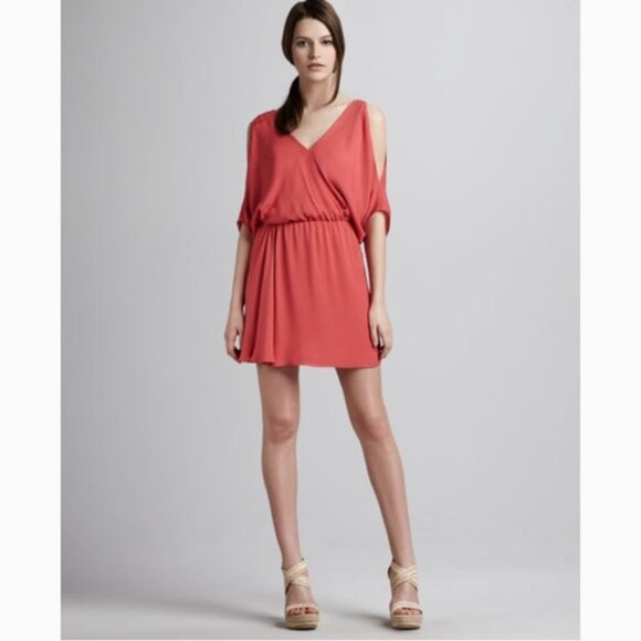 Haute Hippie Coral Mini Dress - Picture 12 of 12